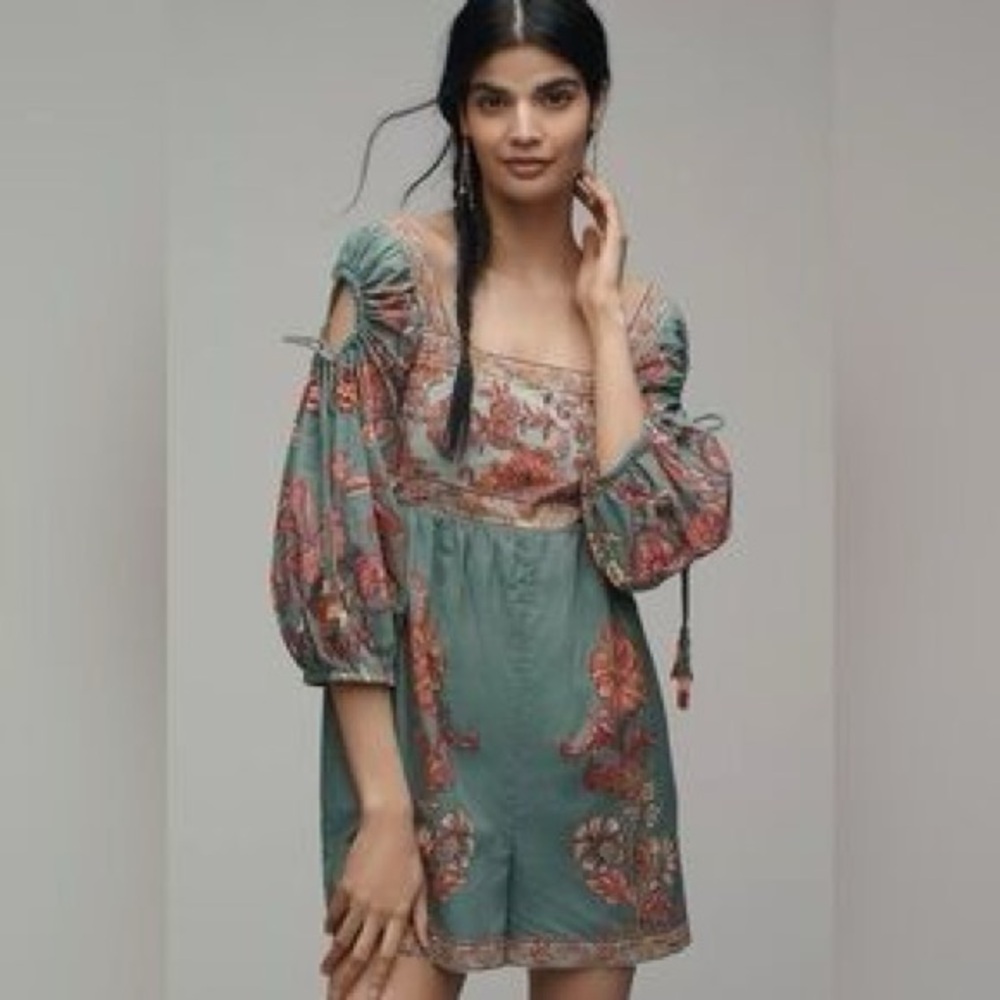 Farm Rio X Anthropologie Romper Medium